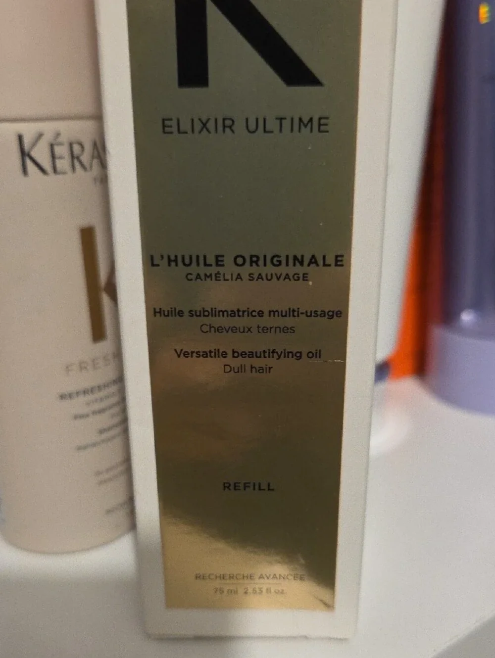 Kérastase Elixir Ultime Hair Oil - Gold & Black Packaging